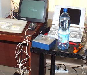 Приставка на К145ИК17 на выставке