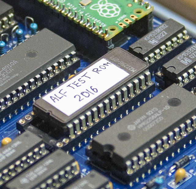 Правильная установка ПЗУ 27c256 в панельку