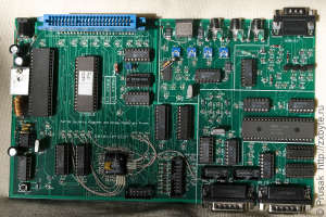 Собранная и отлаженная «новодельная» приставка