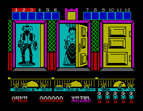 Скриншот игры «Вестбанк» для приставки Эльф