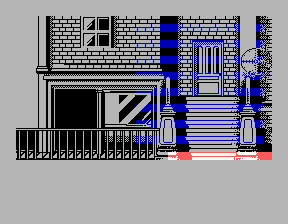Скриншот игры «Снайпер» для приставки Эльф