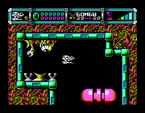 Скриншот игры «Киберноид» для приставки Эльф