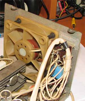 Вентилятор блока питания от КВУ