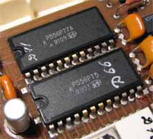 ПЗУ КР556РТ5,7 (DD66,DD71) на плате «Байта»