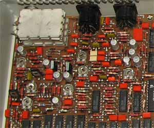 Кусок платы «Байта» с кодером СЕКАМ