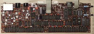 Панорамная фотография платы компьютера «Байт» в большом разрешении (внимание, размер файла 6,5МБ!)