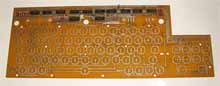 Печатная плата клавиатуры компьютера «Байт»