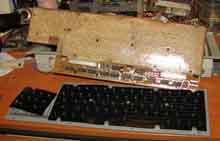 Клавиатура разобрана