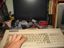 Финальная проверка работы клавиатуры компьютера «Байт»