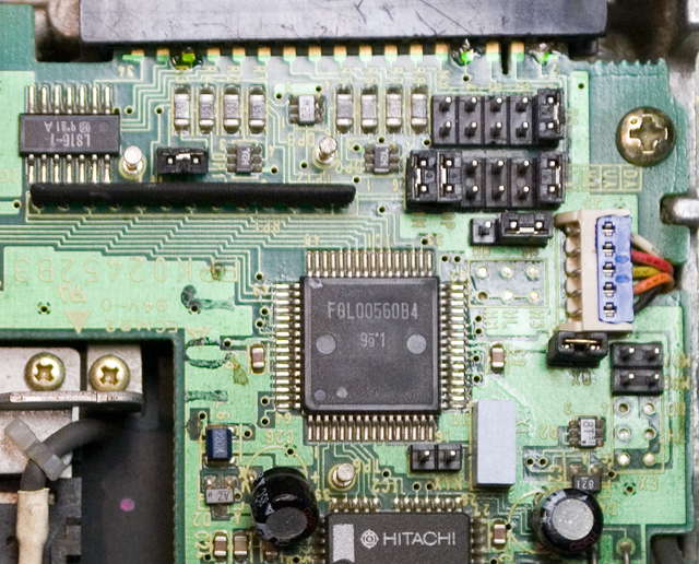 Установка перемычек на Panasonic JU-475-3 для работы с ZX-Spectrum