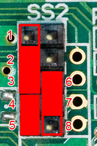 Установка перемычек дисковода Epson SD-700 для работы с ZX-Spectrum