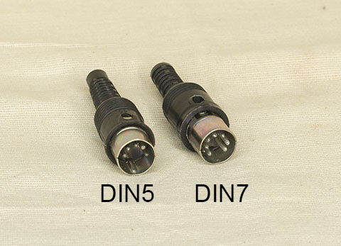 Вилки DIN5 и DIN7