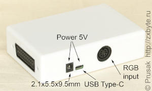 Назначение разъёмов видеоадаптера