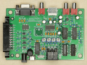Печатная плата видеоадаптера в сборе