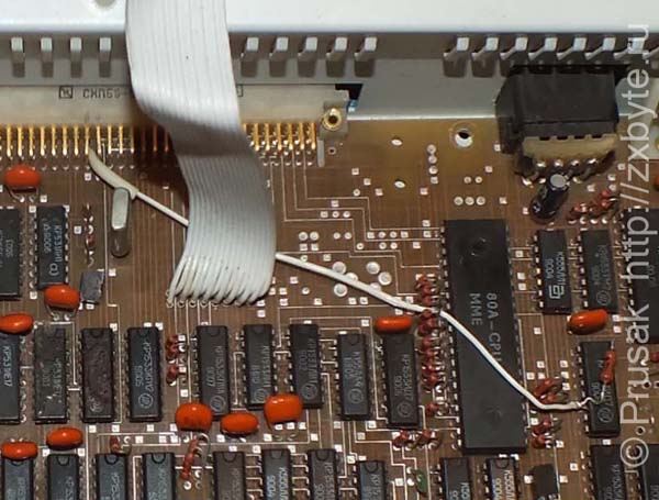 Доработка старой версии Байта для работы с контроллером дисковода