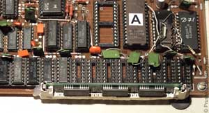 Установка SIMM-модуля в «Байт»