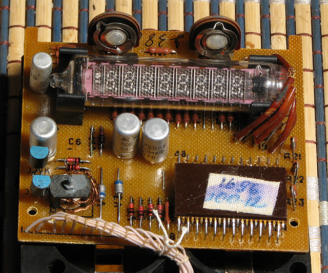 Печатная плата калькулятора Б3-18А