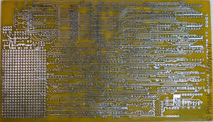 Пустая плата для сборки компьютера «Ленинград-1»