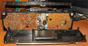 Магнитола Беларусь РМ-220С в разобранном состоянии