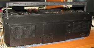 Магнитофон ″Беларусь М-322С-1″, вид сзади