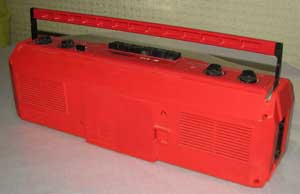 Магнитофон ″Беларусь М-410С″, вид сзади