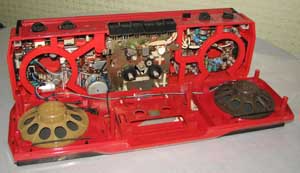 Беларусь М-410С изнутри, вид сверху