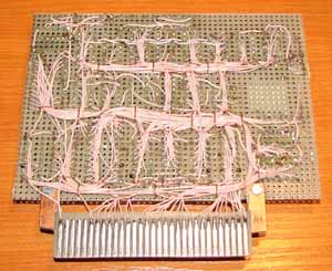 Дисплейный модуль. Видеопамять выполнена на 2К ОЗУ КР537РУ10. ОЗУ курсора выполнено на одной КР537РУ14