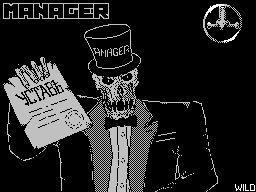 Заставка игры «Manager»
