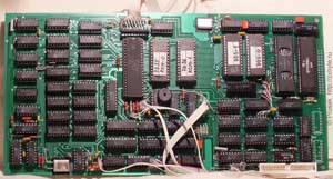 Собранная плата компьютера «Pentagon-48.