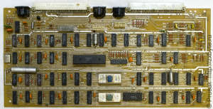 Плата компьютера «Ратон-9003» на мелкой логике