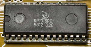 ПЗУ КР1013РЕ1-020 в компьютере «Ратон-9003»