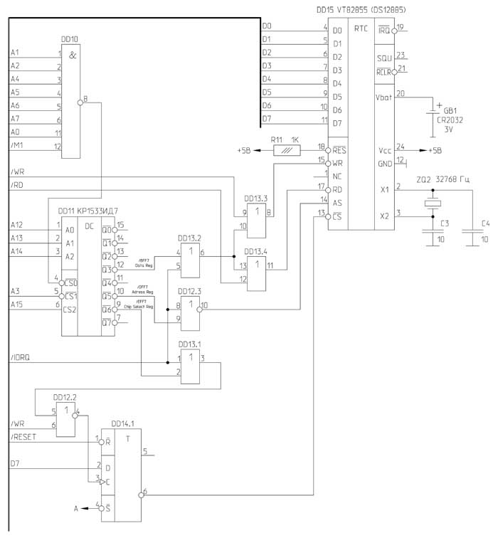 Включение VT82855 в режиме шины Intel
