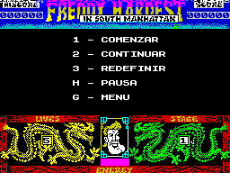 Заставка игры Freddy Hardest in South Manhattan