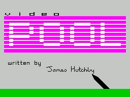 Заставка игры Video Pool