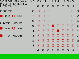 Заставка игры Reversi