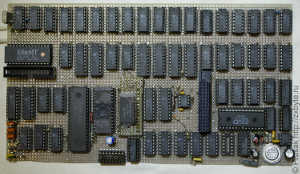 SpeccyBob 128К на макетке